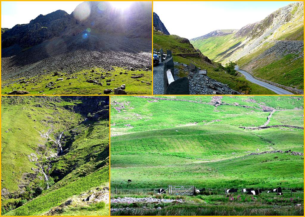 Photo Collage Lake District Fells